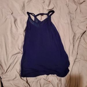 Medium blue tank top